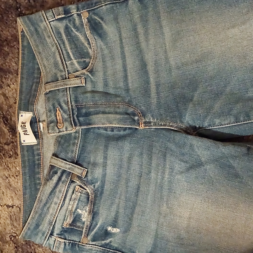 Paige Cropped Skinny Jeans